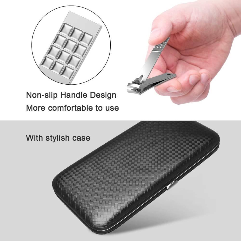Non-slip Handle Design  
More comfortable to use  

With stylish case