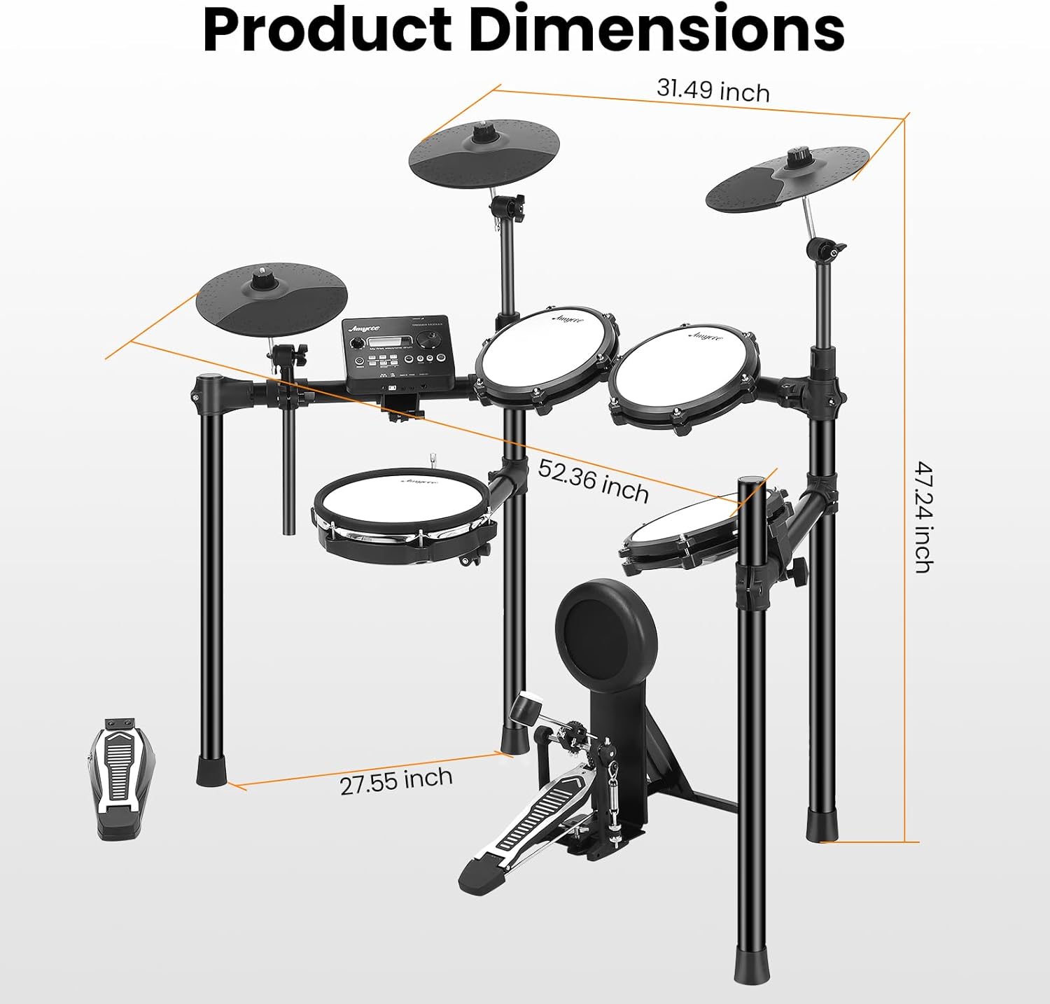 Product Dimensions  
31.49 inch  
52.36 inch  
47.24 inch  
27.55 inch