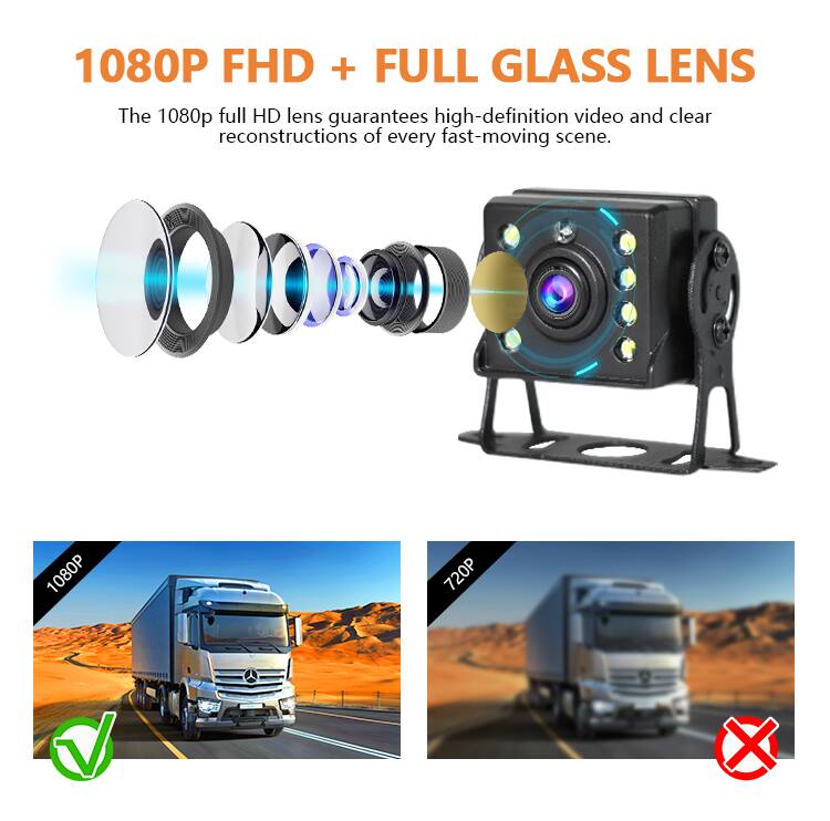1080P FHD + FULL GLASS LENS

The 1080p full HD lens guarantees high-definition video and clear reconstructions of every fast-moving scene.