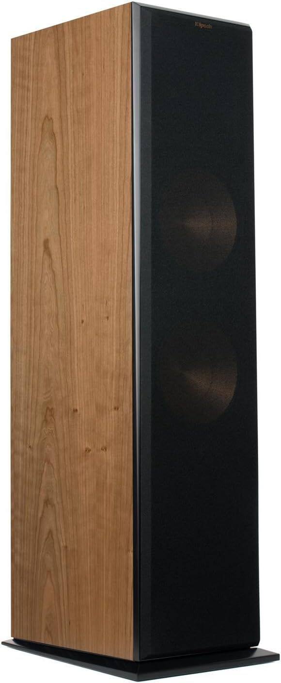 Angle. Klipsch - Klipsch RF-7 III Cherry Wood Furniture Made Floorstanding Speaker (Ea.) - Cherry.