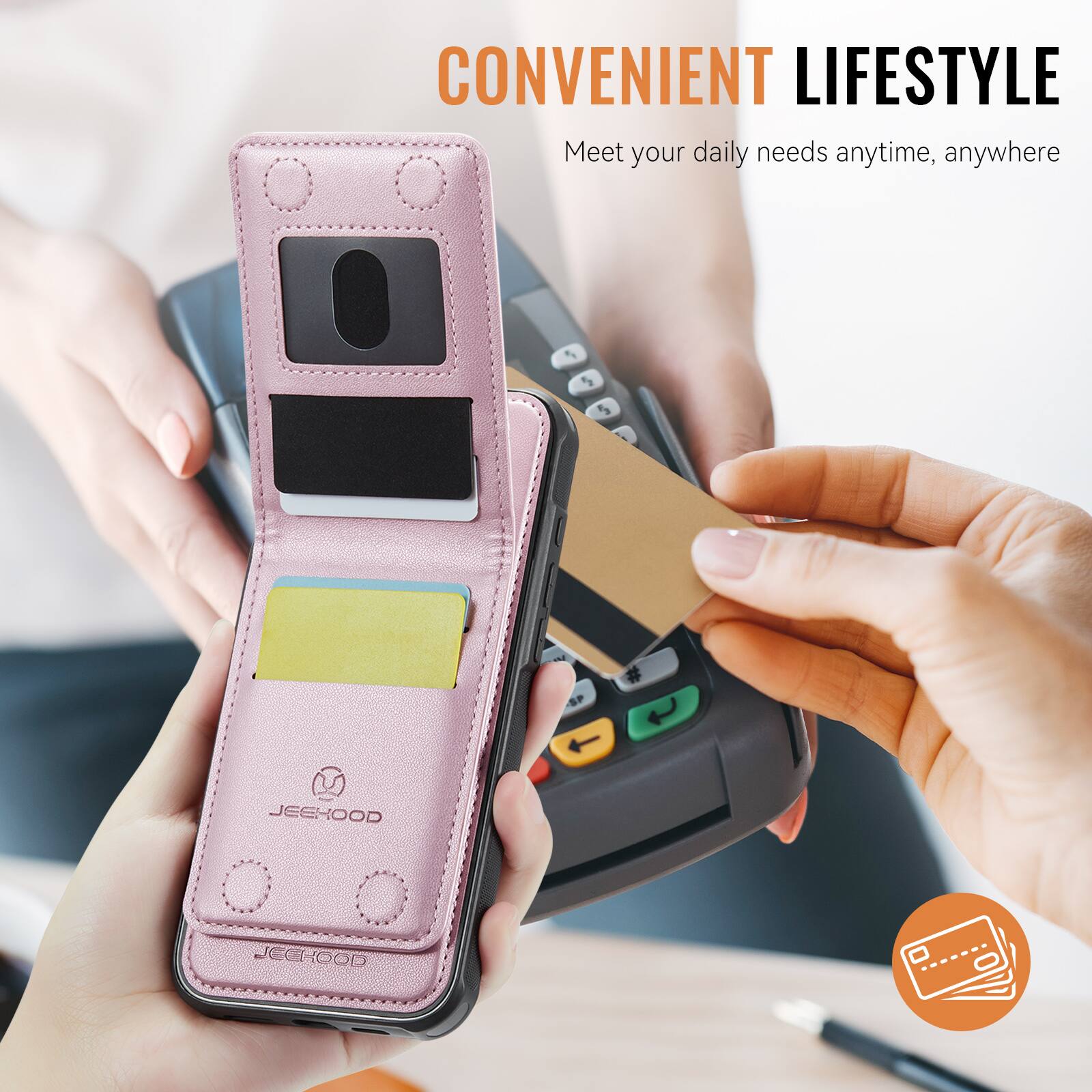 CONVENIENT LIFESTYLE  
Meet your daily needs anytime, anywhere  

JEEHOOD