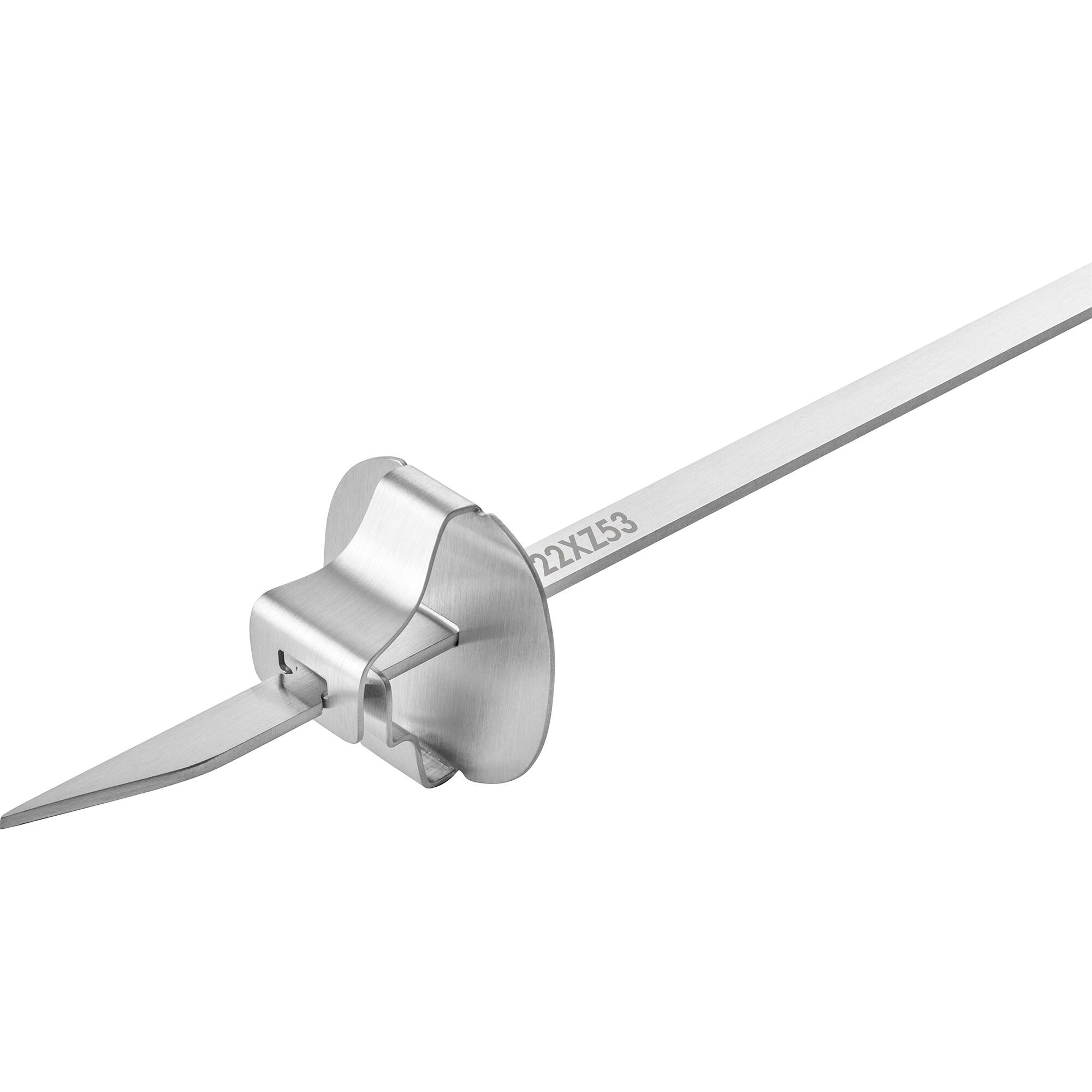 Alt View 6. ZWILLING - ZWILLING BBQ+ 5-pc Stainless Steel Skewer Set - Stainless Steel.