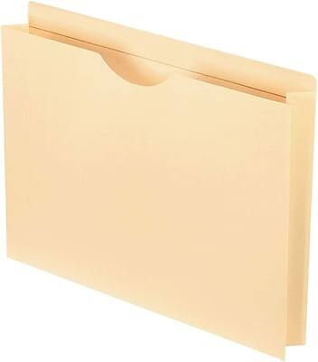 Alt View 6. Pendaflex -  Smart Shield Manila Reinforced File Jackets, Top Tab, 2" Expansion, Letter Size, 50/Box  - Manila.