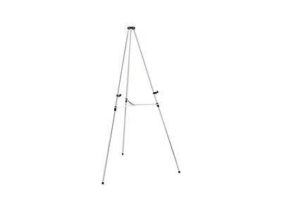 Alt View 3. Quartet - Display Easel, 66" Aluminum - Silver.