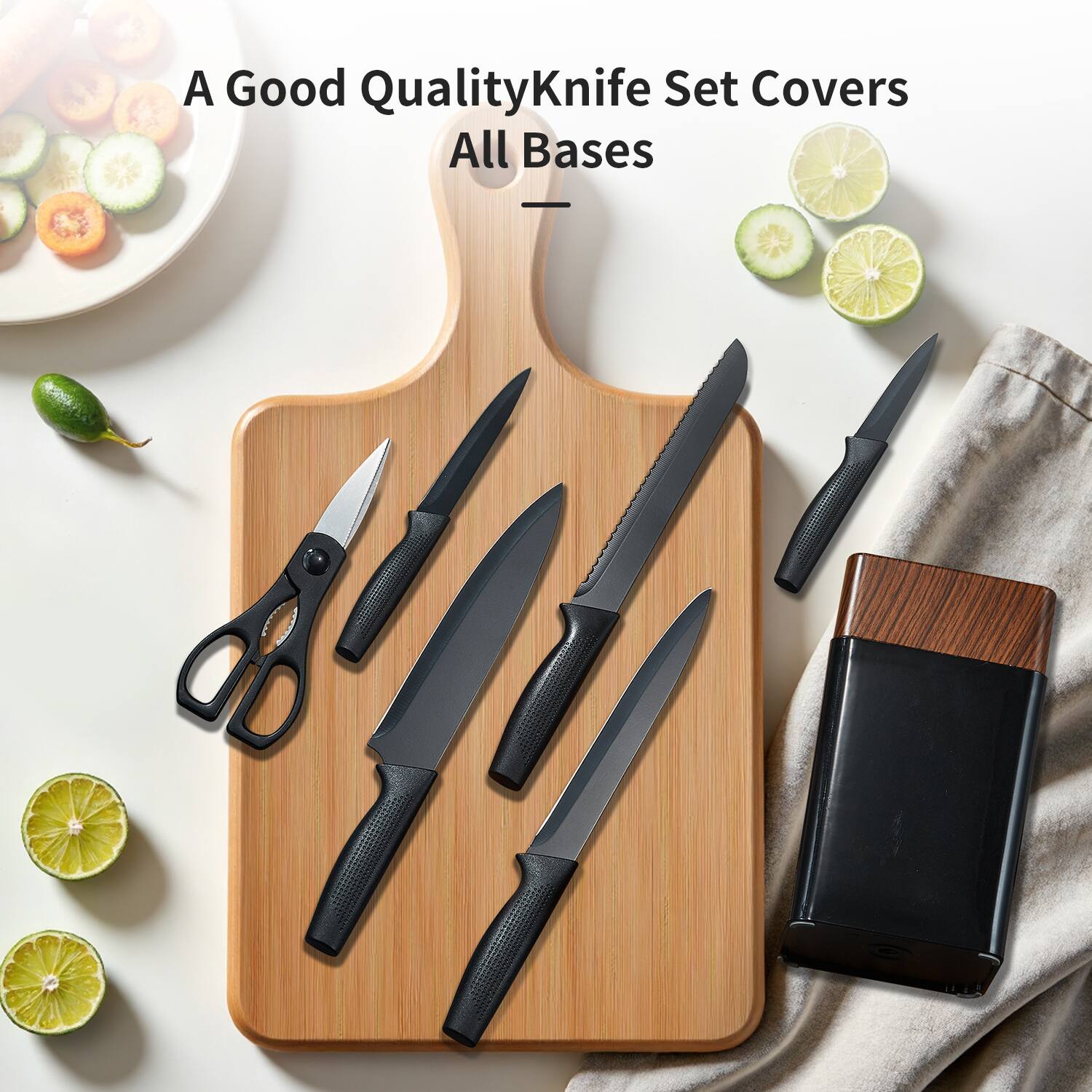 A Good Quality Knife Set Covers All Bases