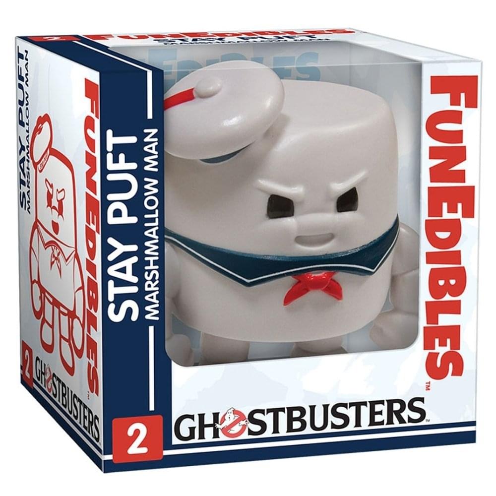 USAoploy - Ghostbusters Stay Puft Marshmallow Man FunEdibles 4" Vinyl Figure - White