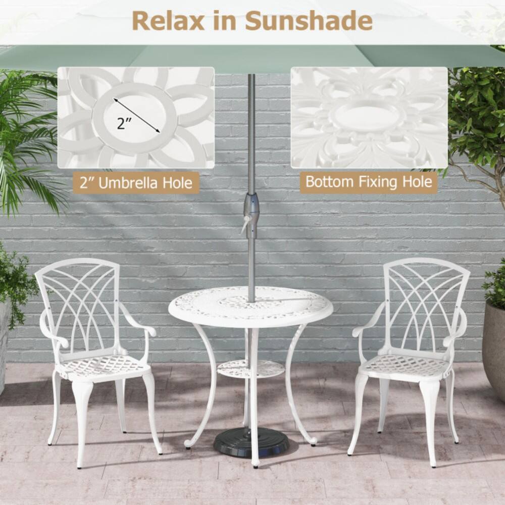 Relax in Sunshade

2" Umbrella Hole

Bottom Fixing Hole