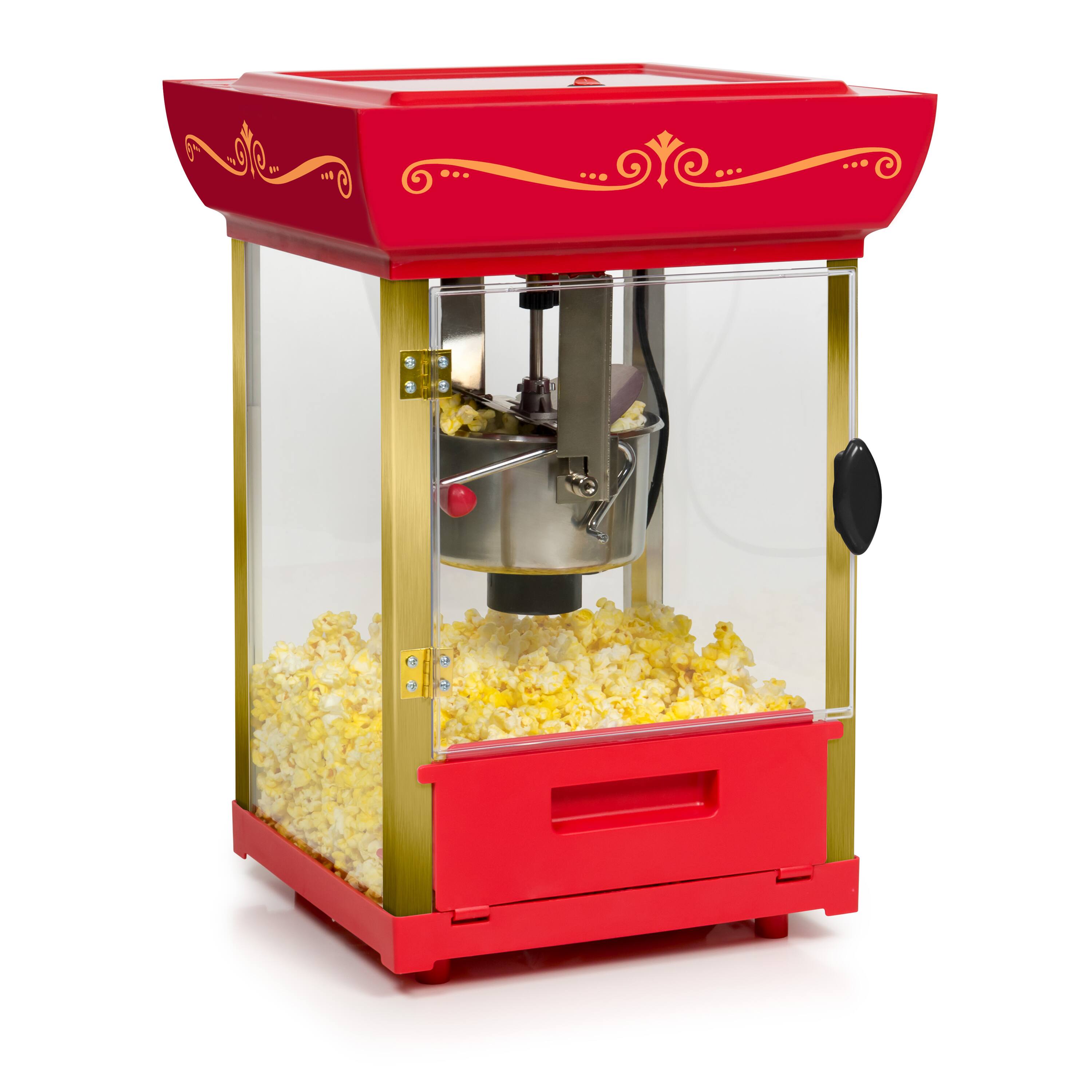 Alt View 9. Nostalgia - 2.5-oz. 10-Cup Popcorn Cart, 48-in. - Red.