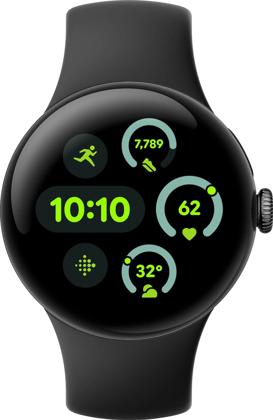 Google Pixel Watch 3 (41mm) Smartwatch with Obsidian Band Wi Google Pixel Watch 3 (41mm) Smartwatch with Obsidian Band Wi