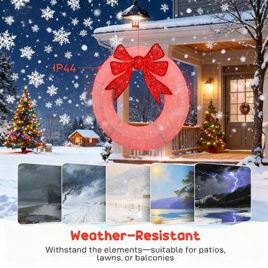 IP44 Weather-Resistant  
Withstand the elements—suitable for patios, lawns, or balconies