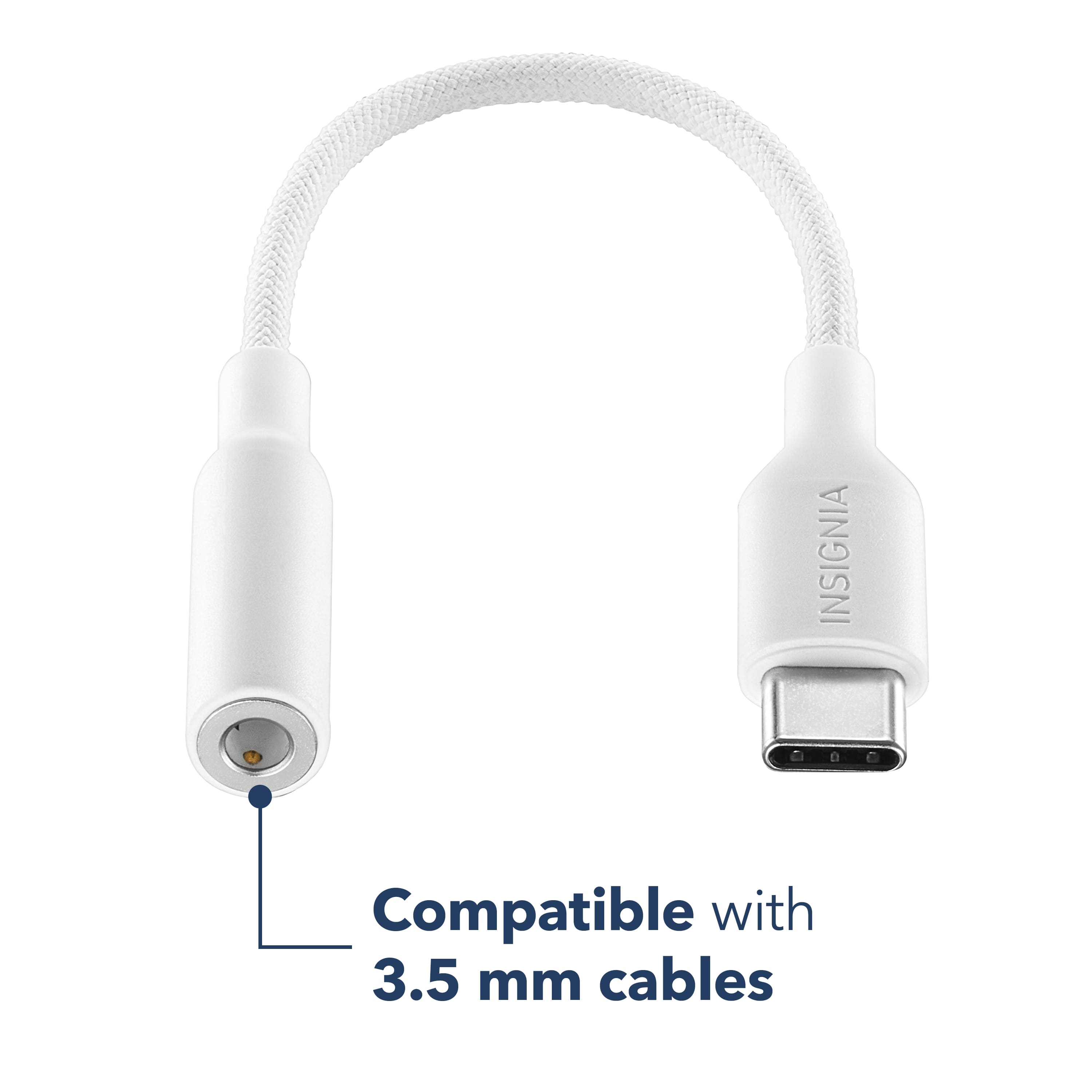 INSIGNIA Compatible with 3.5mm cables