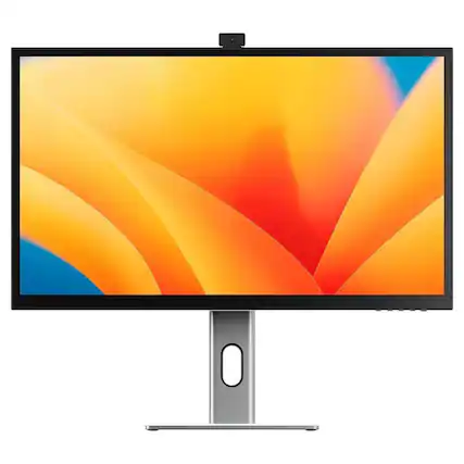 Front. Alogic - ALOGIC Clarity Pro 27 4K Monitor - Black.