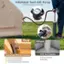 Inflatable Tent with Pump: Instant setup in 5 minutes. Ours: Thickened TPU Air Column, Puncture-Resistant, Abrasion-Resistant, Low-Temperature Resistant. Others: PVC Air Column. Easy to breathe. Smelly.