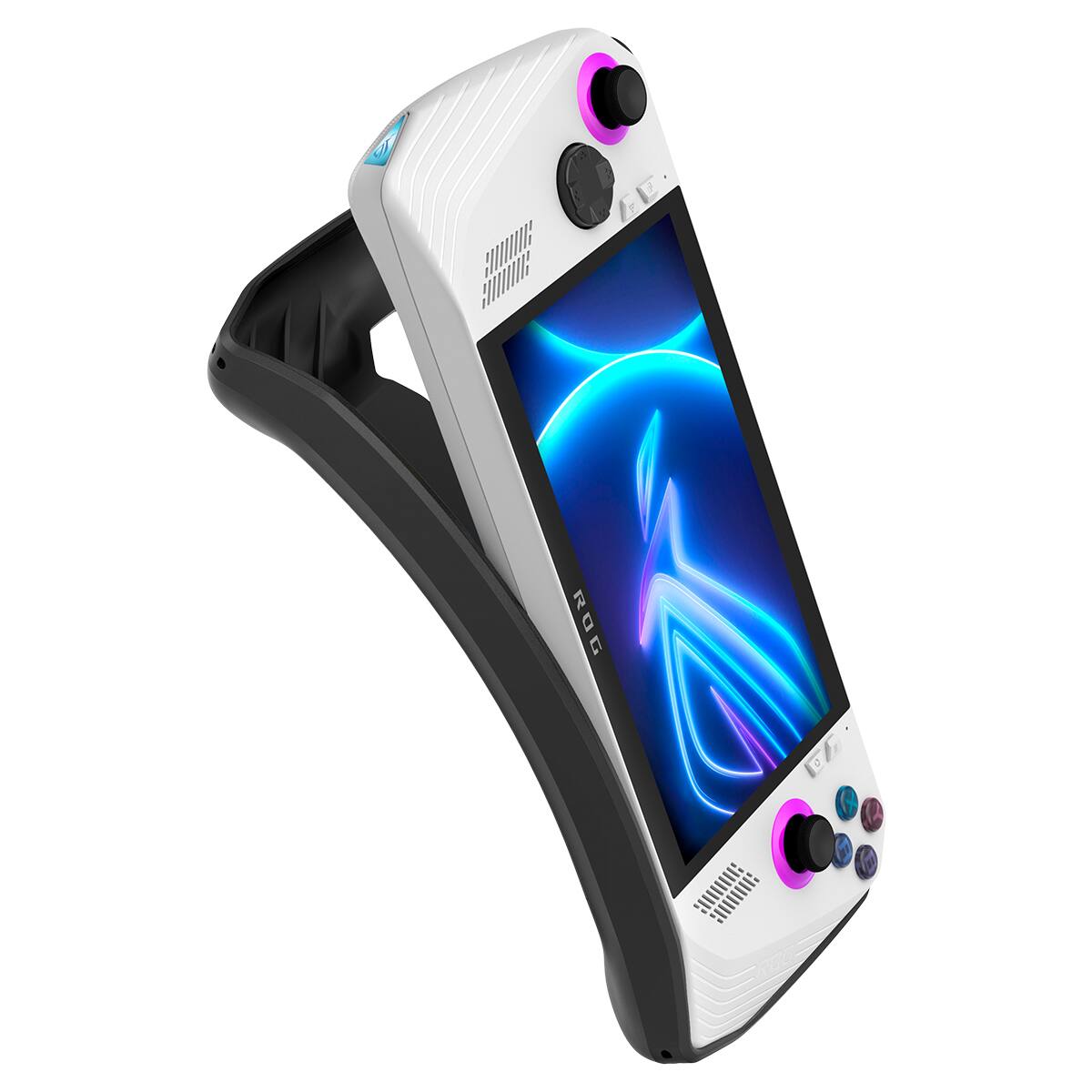 Alt View 3. Spigen - Spigen Rugged Armor Protective Case for ASUS ROG Ally (2023) RC71L - Black.