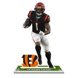 UPI Marketing - Ja'Marr Chase Cincinnati Bengals 12'' Player Standee Desktop Display - Multicolor