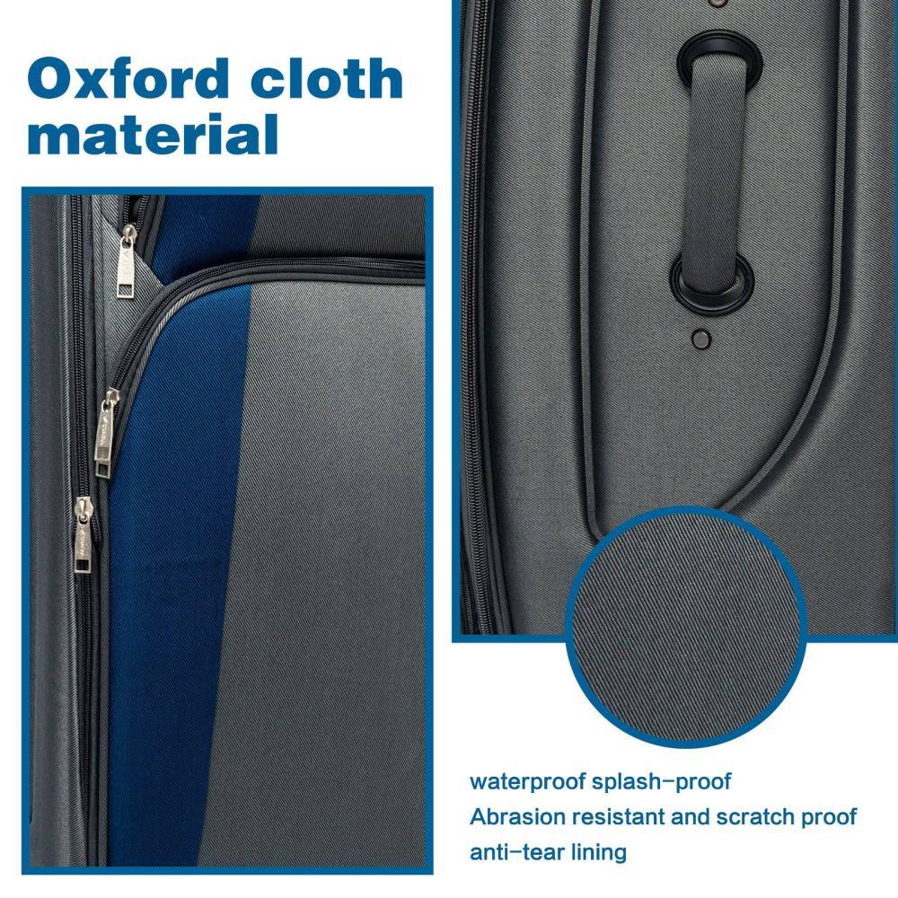 Oxford cloth material

waterproof splash-proof  
Abrasion resistant and scratch proof  
anti-tear lining