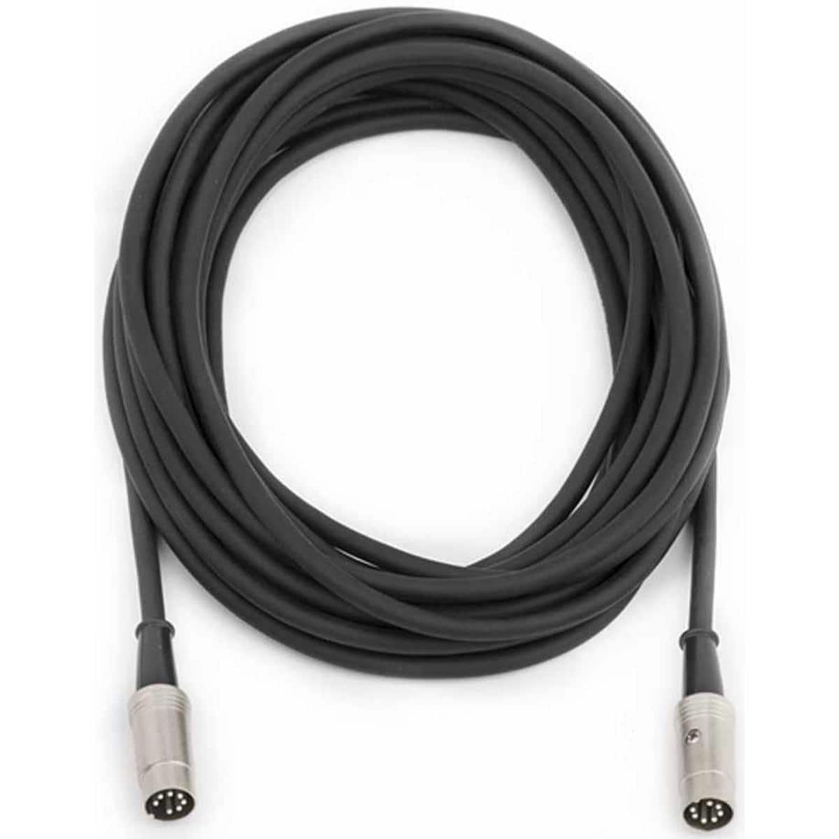 Fender - 25' 7-Pin Replacement DIN Footswitch Cable for Super-Sonic 22, Twin and 100 Head Amplifiers