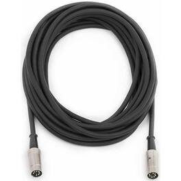 Fender - 25' 7-Pin Replacement DIN Footswitch Cable for Super-Sonic 22, Twin and 100 Head Amplifiers