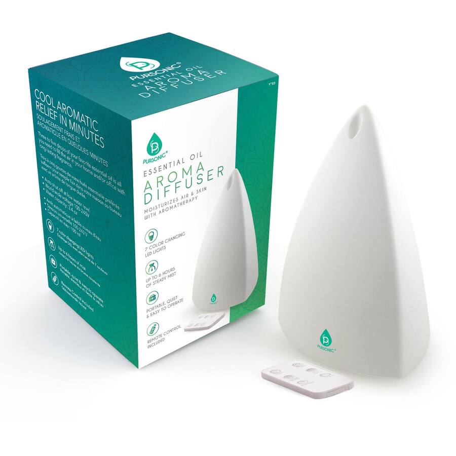Relief Diffuser Pursonic Essential Oil Diffuser White AD220 - Best Buy