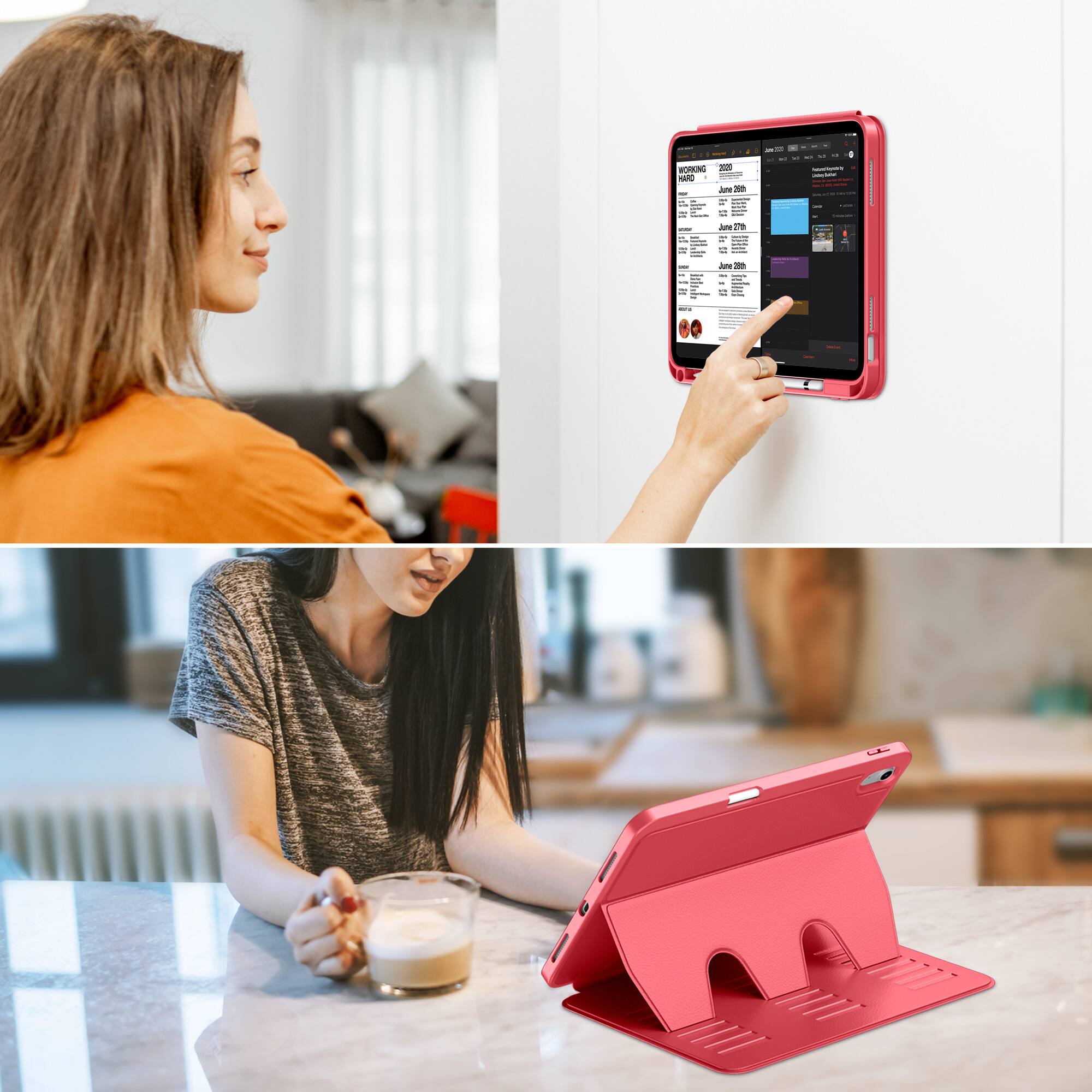 Sure, here is the corrected text:

---

**WORKING HARD**

**June 26th**

- 8:00 AM - 12:00 PM: Meeting with Team
- 1:00 PM - 3:00 PM: Project Review
- 3:30 PM - 5:00 PM: Client Call

**June 27th**

- 9:00 AM - 11:00 AM: Strategy Session
- 11:30 AM - 1:00 PM: Lunch Break
- 1:30 PM - 4:00 PM: Marketing Plan

**June 28th**

- 10:00 AM - 12:00 PM: Product Development
- 1:00 PM - 3:00 PM: Team Training
- 3:30 PM - 5:00 PM: Wrap Up

---

This text appears to be a schedule or to-do list for a few days, detailing various tasks and meetings.