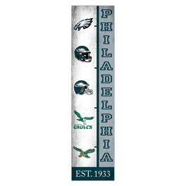 Fan Creations - Philadelphia Eagles 6" x 24" Progression Wood Sign - Multicolor