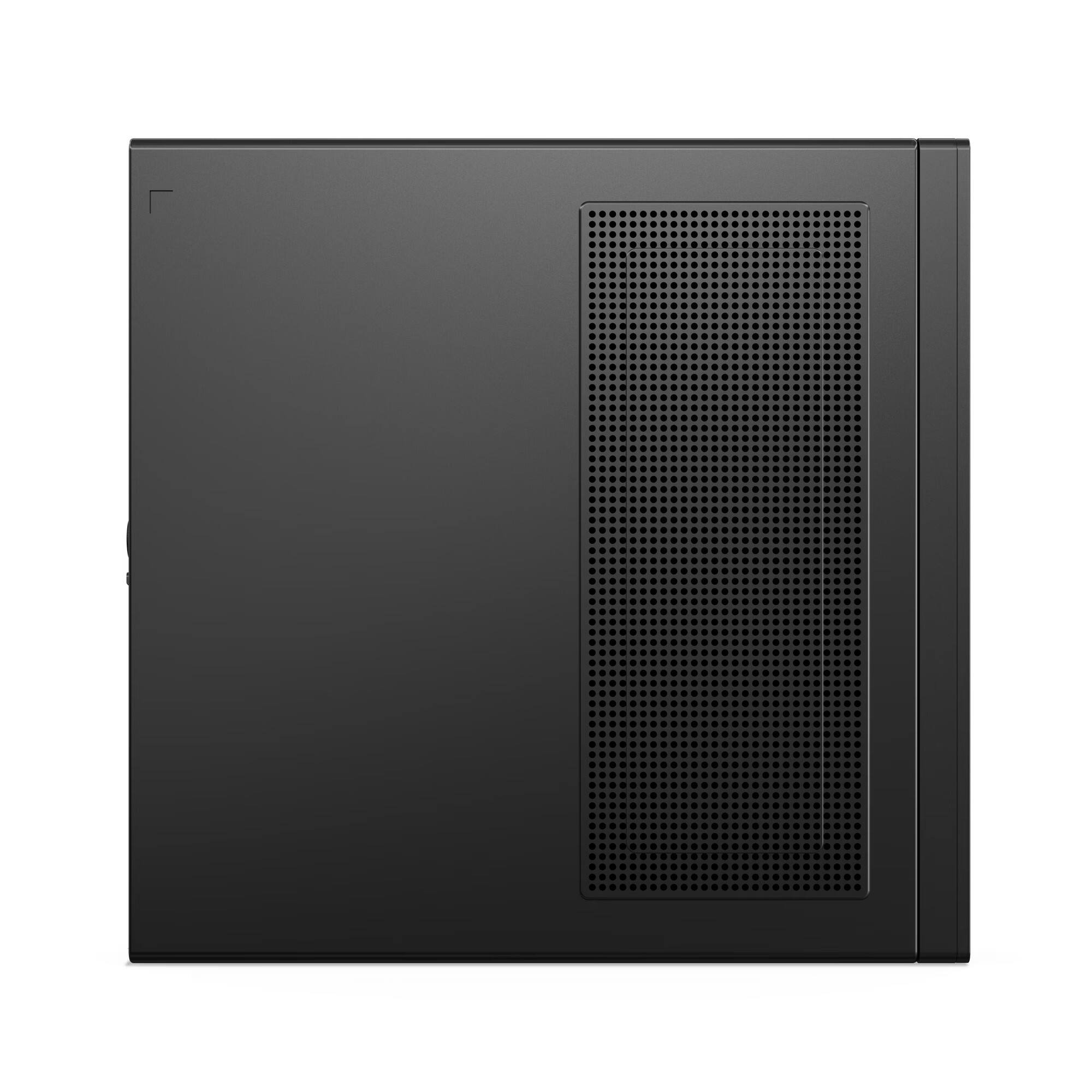 Left. Lenovo - Lenovo Thinkcentre M90Q G5 Tiny PC Intel i7-14700 vPro 32GB RAM 1TB SSD W11P - Black.