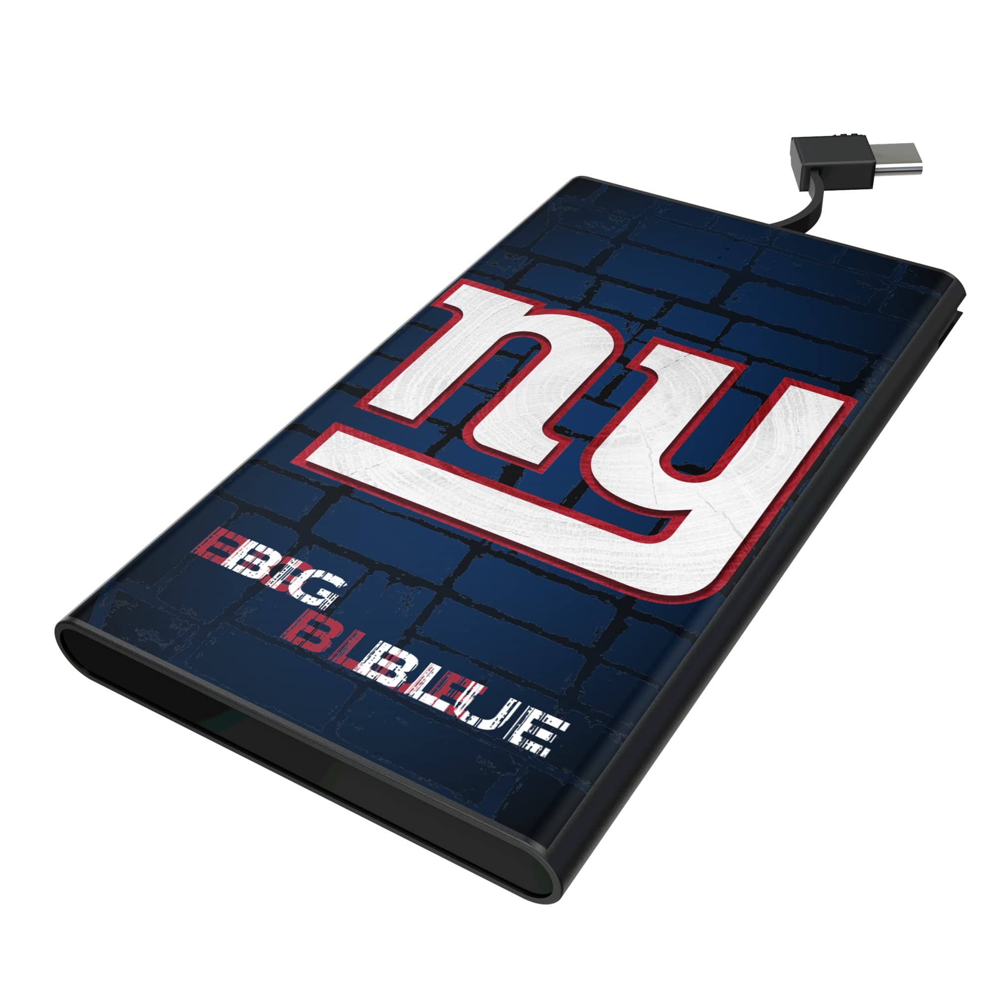 Photos - Power bank York Keyscaper - New  Giants 5000mAh Flat Powerbank - Black 203928798 