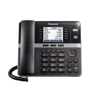 Panasonic Corded 4 Line Office Phone Base Station KX TGW420 Black Panasonic Corded 4 Line Office Phone Base Station KX TGW420 Black