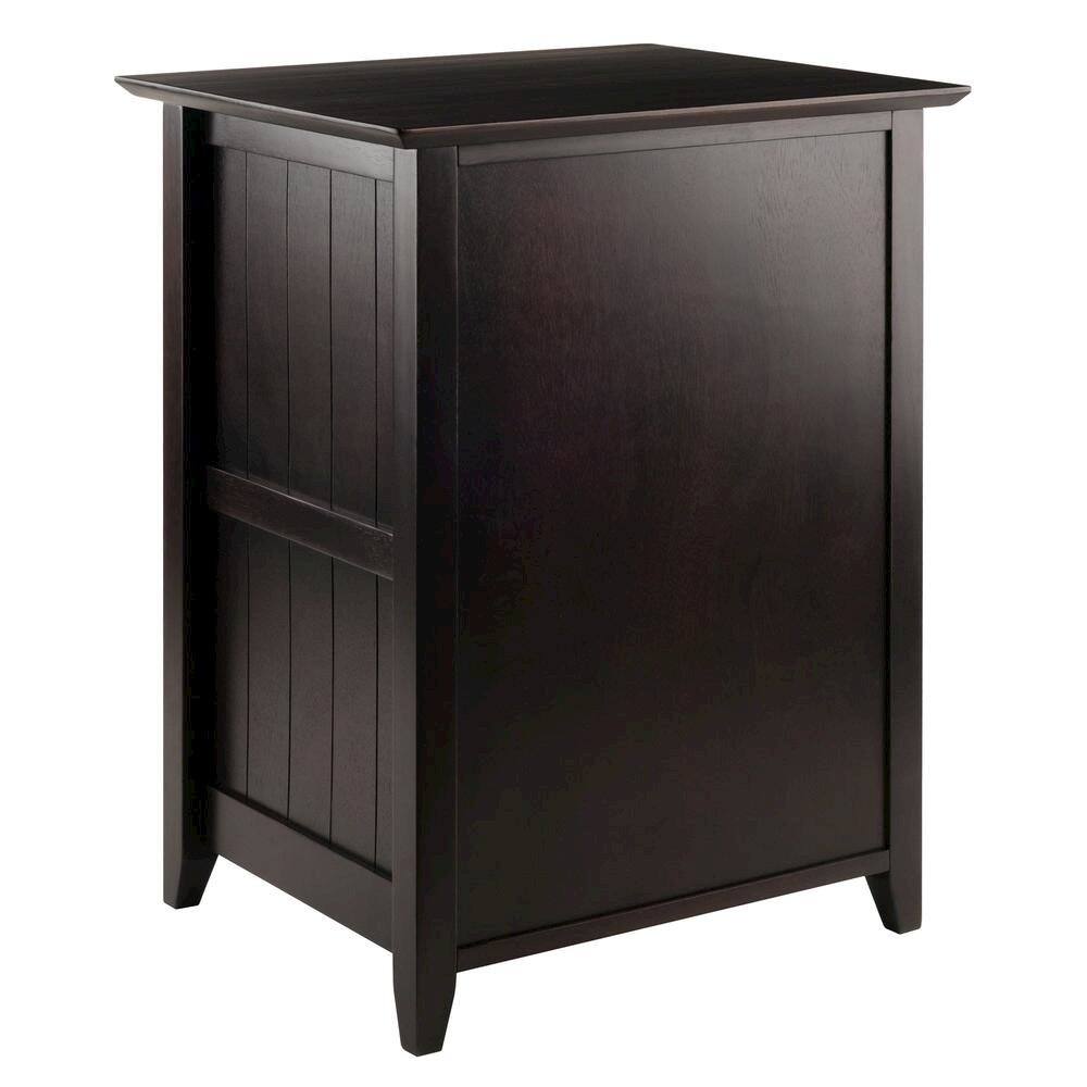 Back. FurniFact - Filing Cabinet - Coffee.