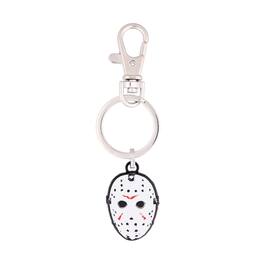 SalesOne LLC - Friday The 13th Jason Voorhees Hockey Mask Enamel Keychain - Multi-Colored