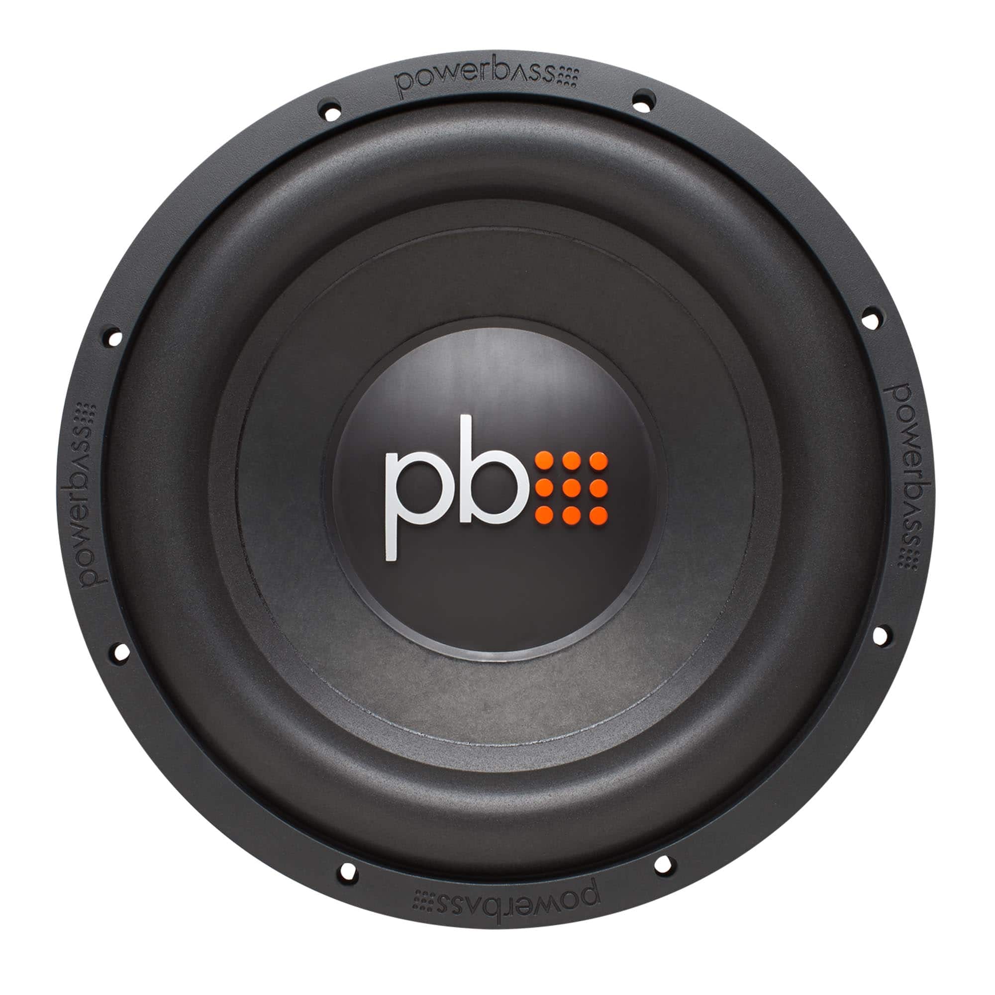 Powerbass - S-1204 - 12" Single 4-Ohm Subwoofer - Black/Gray