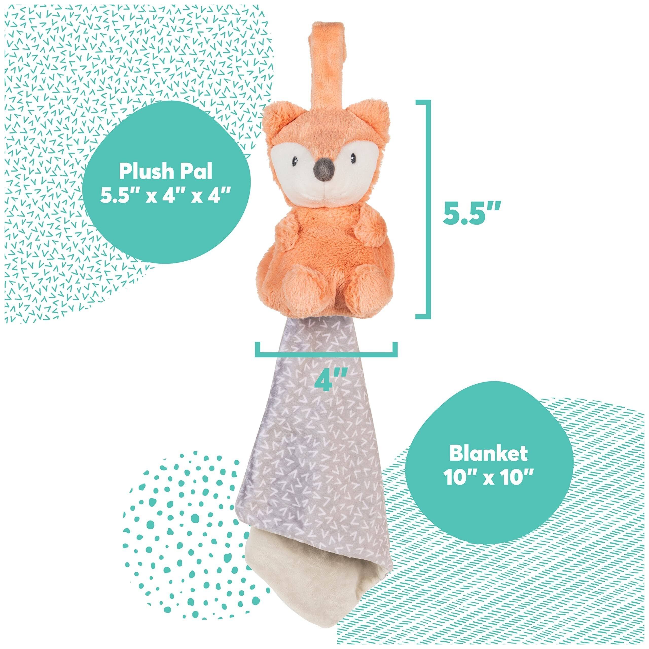 Plush Pal 5.5" x 4" x 4"
5.5"
4"
Blanket 10" x 10"