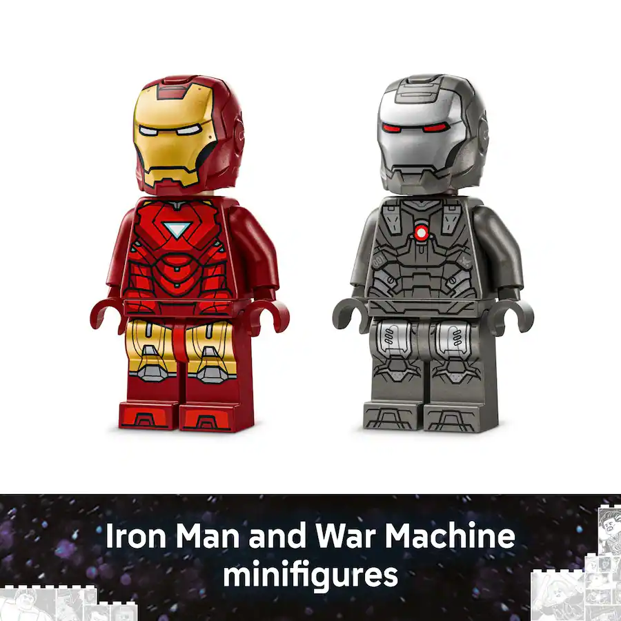LEGO Marvel Iron Man War Machine Hammer Drones 76320 6527607