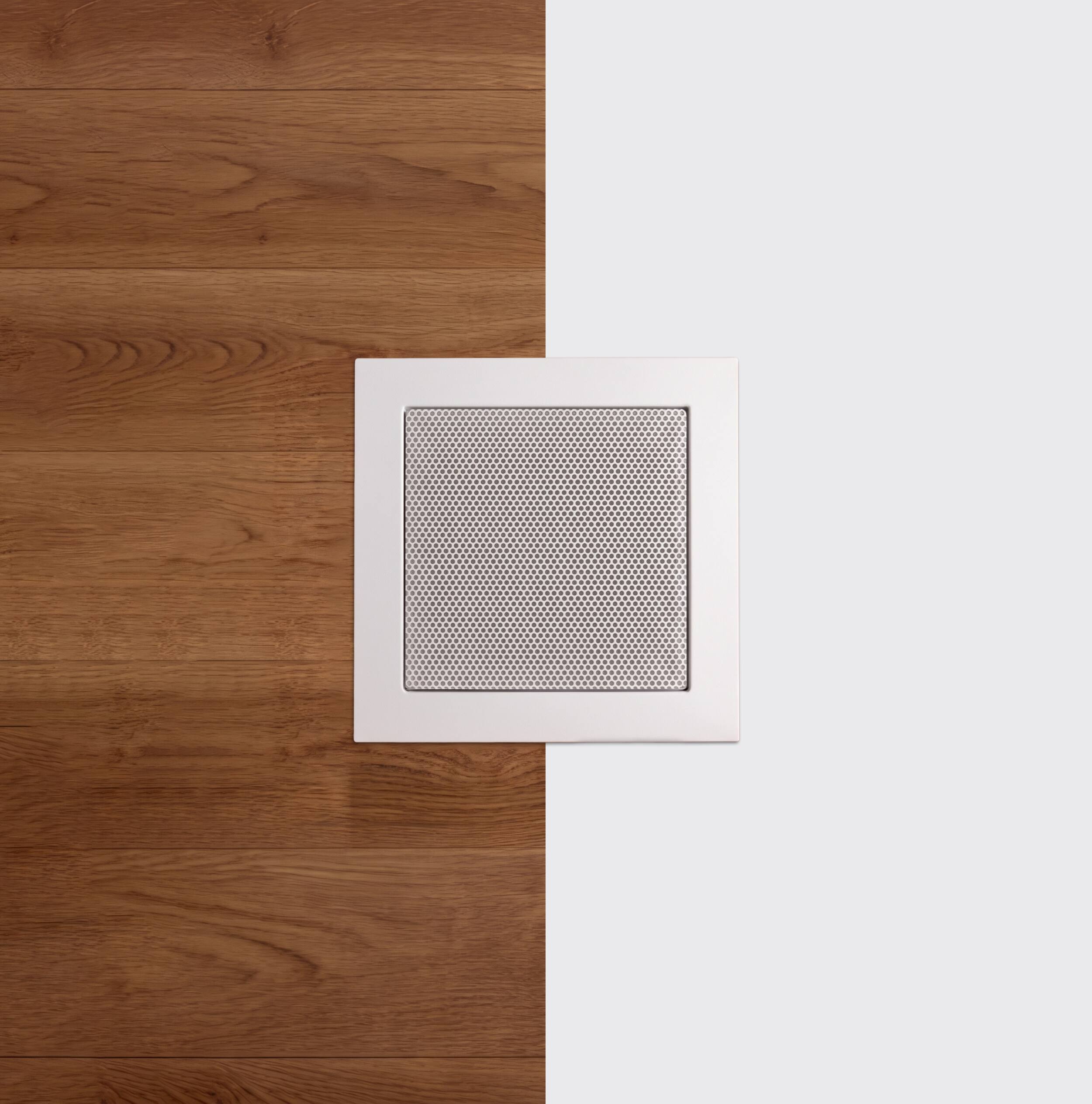 Alt View 28. MartinLogan - Variable Aperture System 3” Full-Range 2-Way In-Ceiling Speaker with Dual 5.5” Woofers and a 2” High-Output Driver - Paintable White.