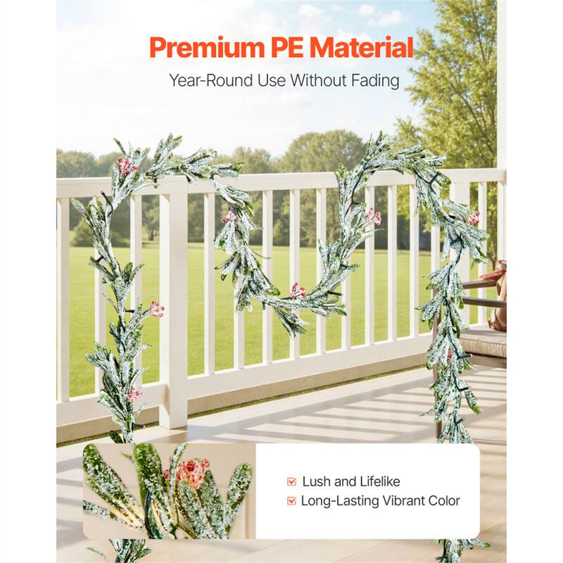 Premium PE Material  
Year-Round Use Without Fading  

Lush and Lifelike  
Long-Lasting Vibrant Color