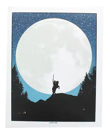 Front. The Legend of Zelda - Legend of Zelda "Epona's Song" 8x10 Art Print by Russ Moore (Arcade Block) - Multicolored.