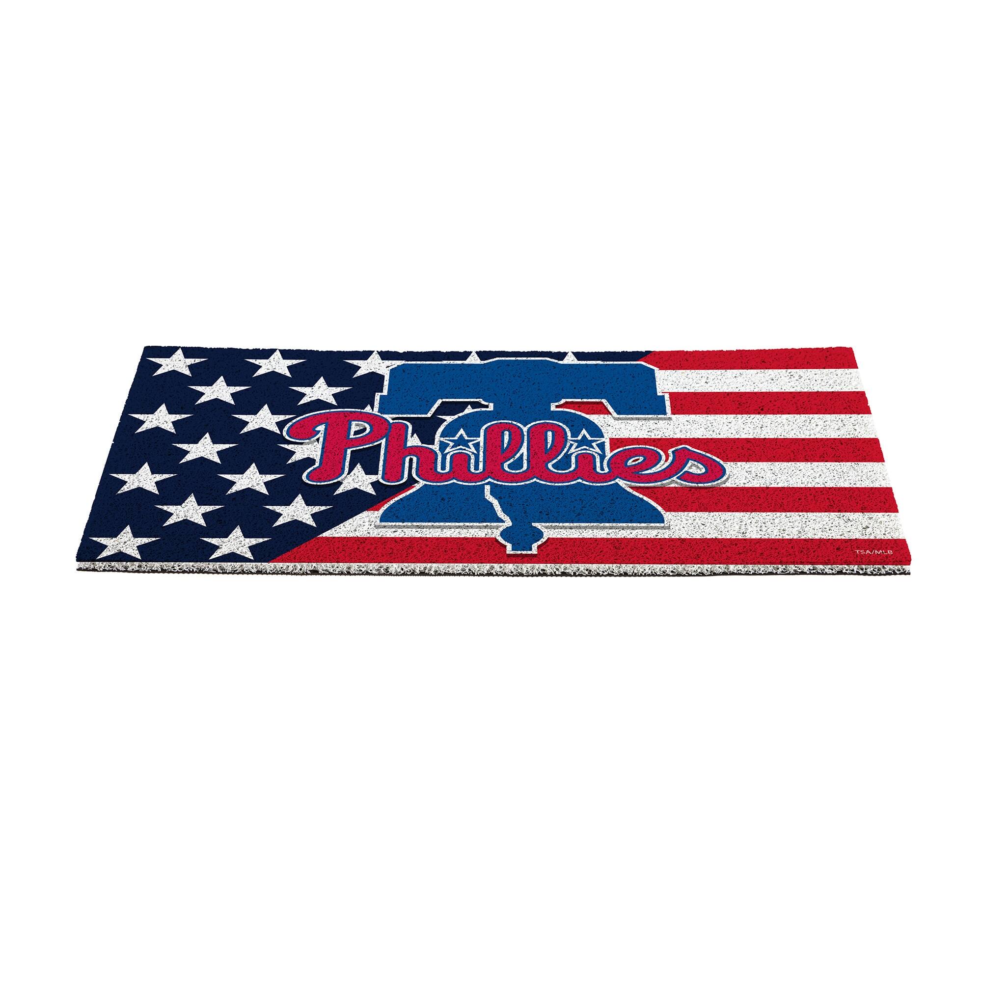Alt View 2. Evergreen Enterprises - 16" x 28" Stars & Stripes Patriotic Turf Mat - Multicolor.