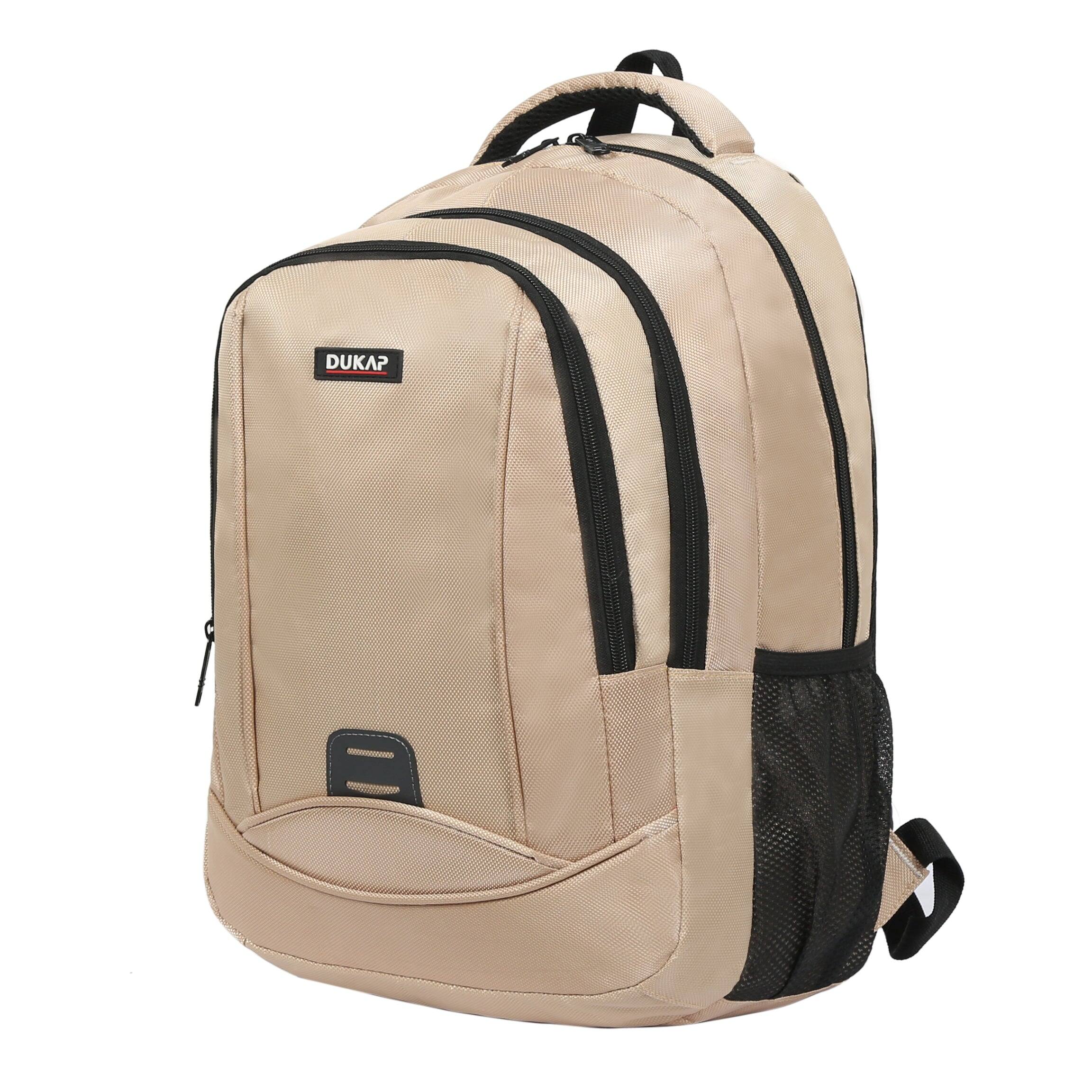 Front. DUKAP - NORIC Executive Backpack for Laptops up to 15.6''-Inches - SAND.