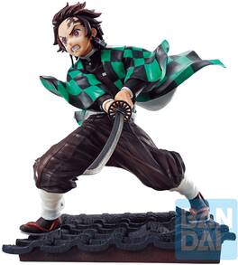 Bandai - Ichibansho - Demon Slayer - Tanjiro Kamado (Tengen Uzui Is Here!) Figure - COLLECTIBLES - Multicolor