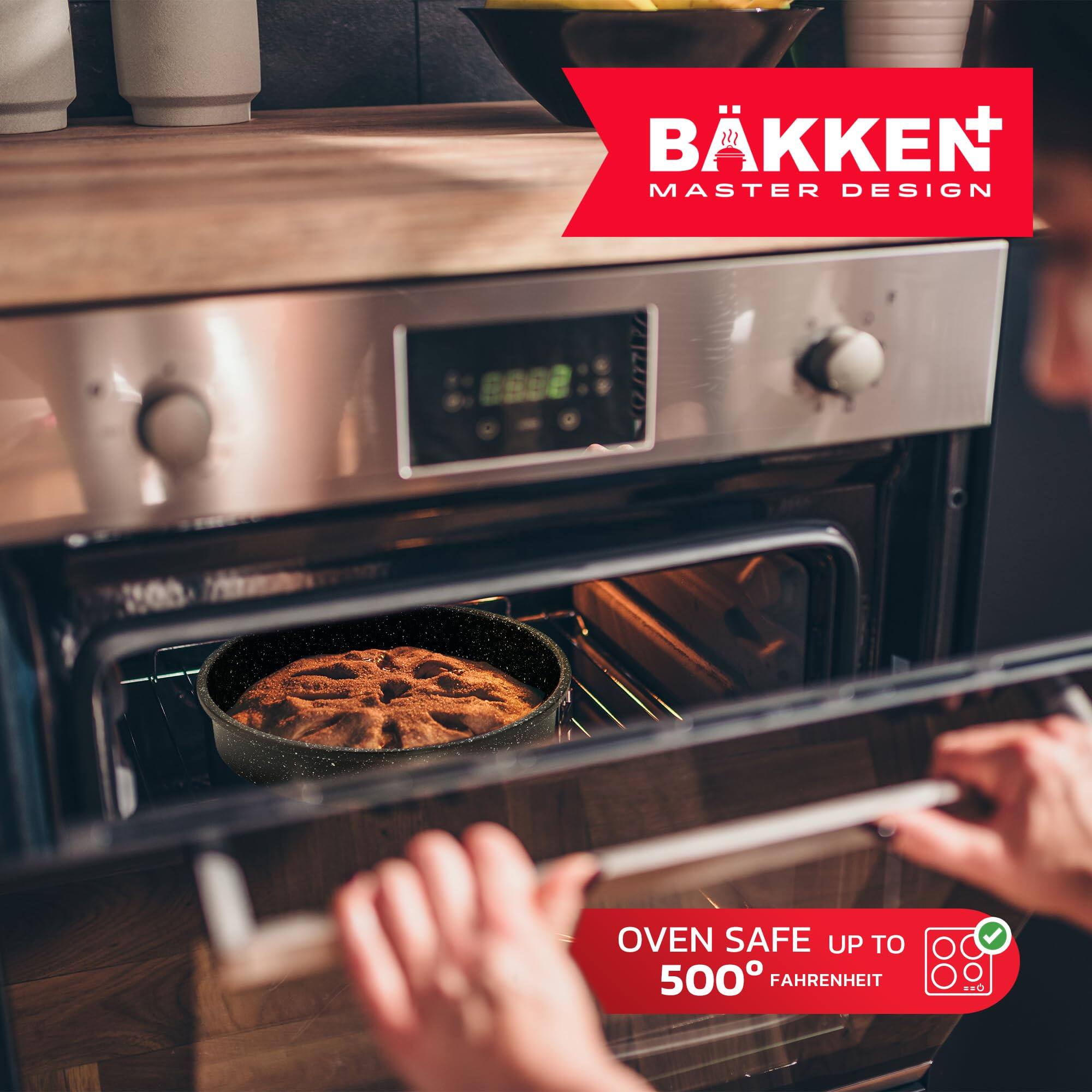 BÄKKEN MASTER DESIGN OVEN SAFE UP TO 500°F