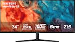 SAMSUNG ViewFinity S5 ULTRA 34" WQHD 100Hz 5ms 21:9 (3,440 X 1,440) REFRESH RATE