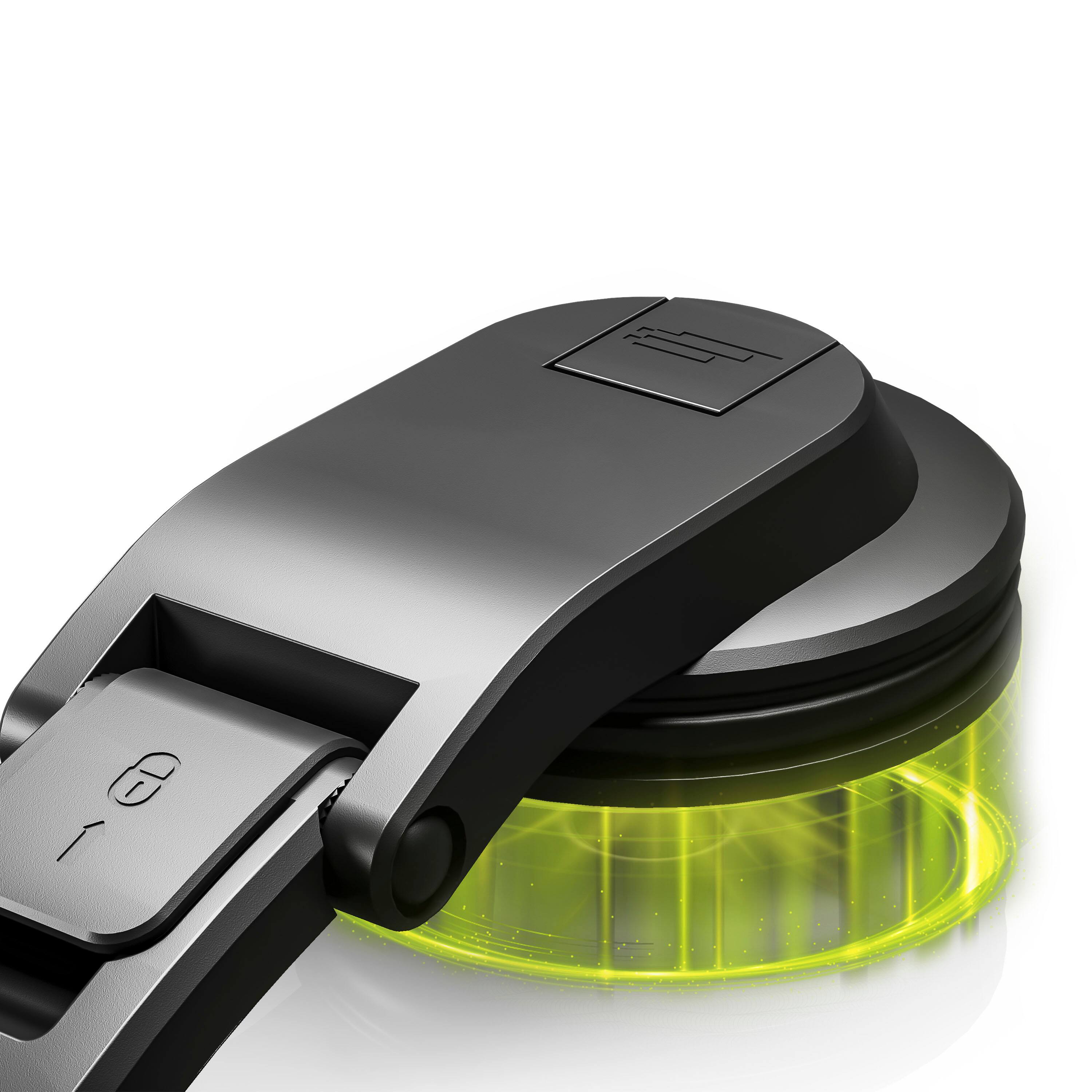 Alt View 12. Bracketron - OneClick Low-Profile Dash Mount - Black.