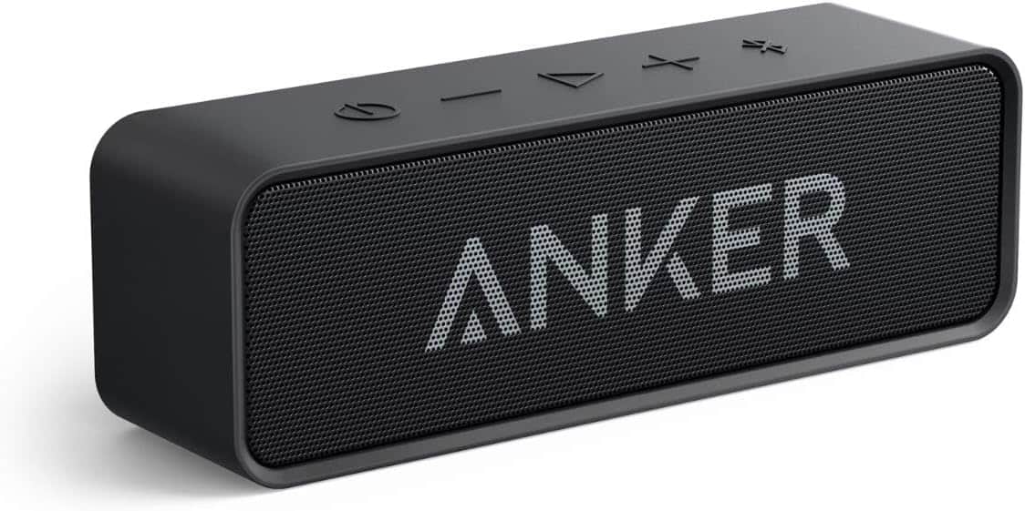 Anker Soundcore Portable Waterproof Bluetooth Speaker - Ideal for Travel - Black