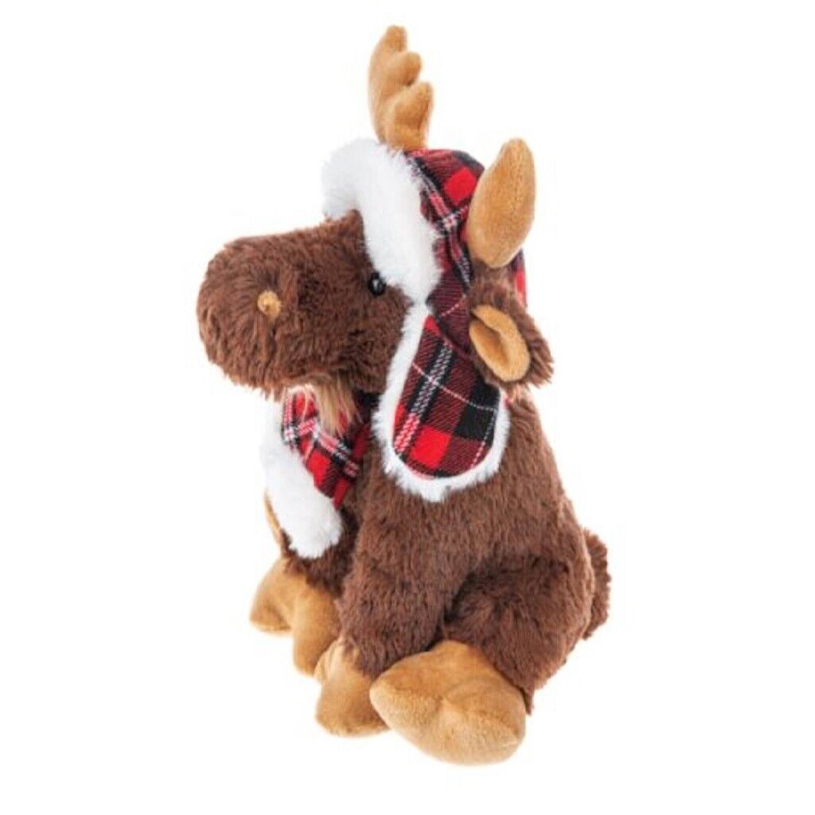 Angle. Ganz - Ganz Flapjacks Moose Plush Stuffed Animal 8.5 inch.