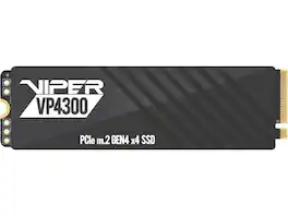 Patriot - Viper VP4300 1TB M.2 Gen4 NVMe SSD – DRAM, Heatsink, 7400MB/s, PCIe 4.0 x4