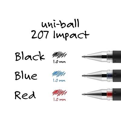 uni-ball 207 Impact

Black 1.0 mm  
Blue 1.0 mm  
Red 1.0 mm