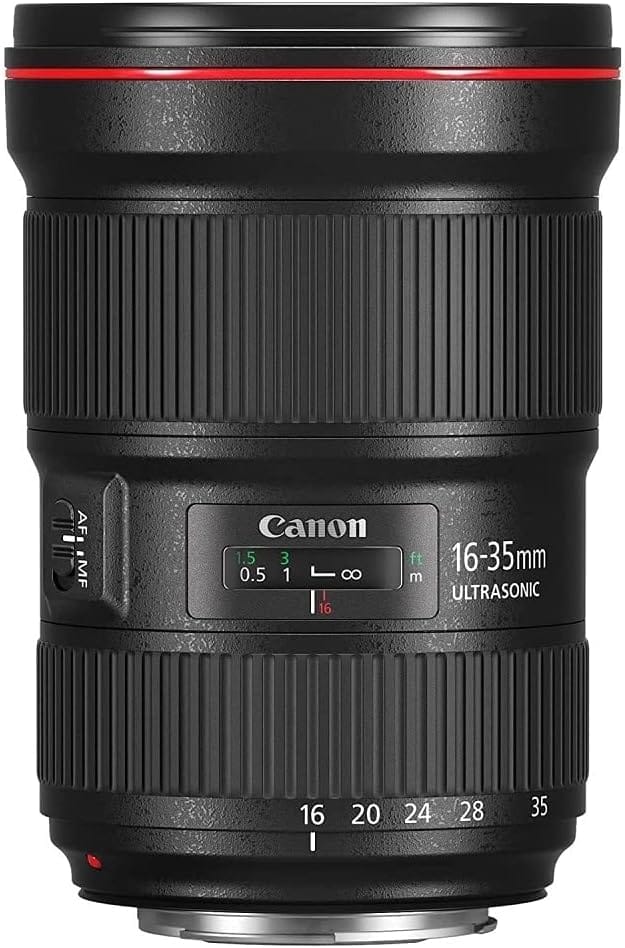 Canon - Wide Zoom Lens EF16-35mm F2.8 L III USM (International Model) - Black