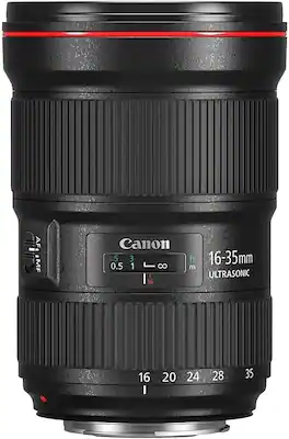 Canon - Wide Zoom Lens EF16-35mm F2.8 L III USM (International Model) - Black