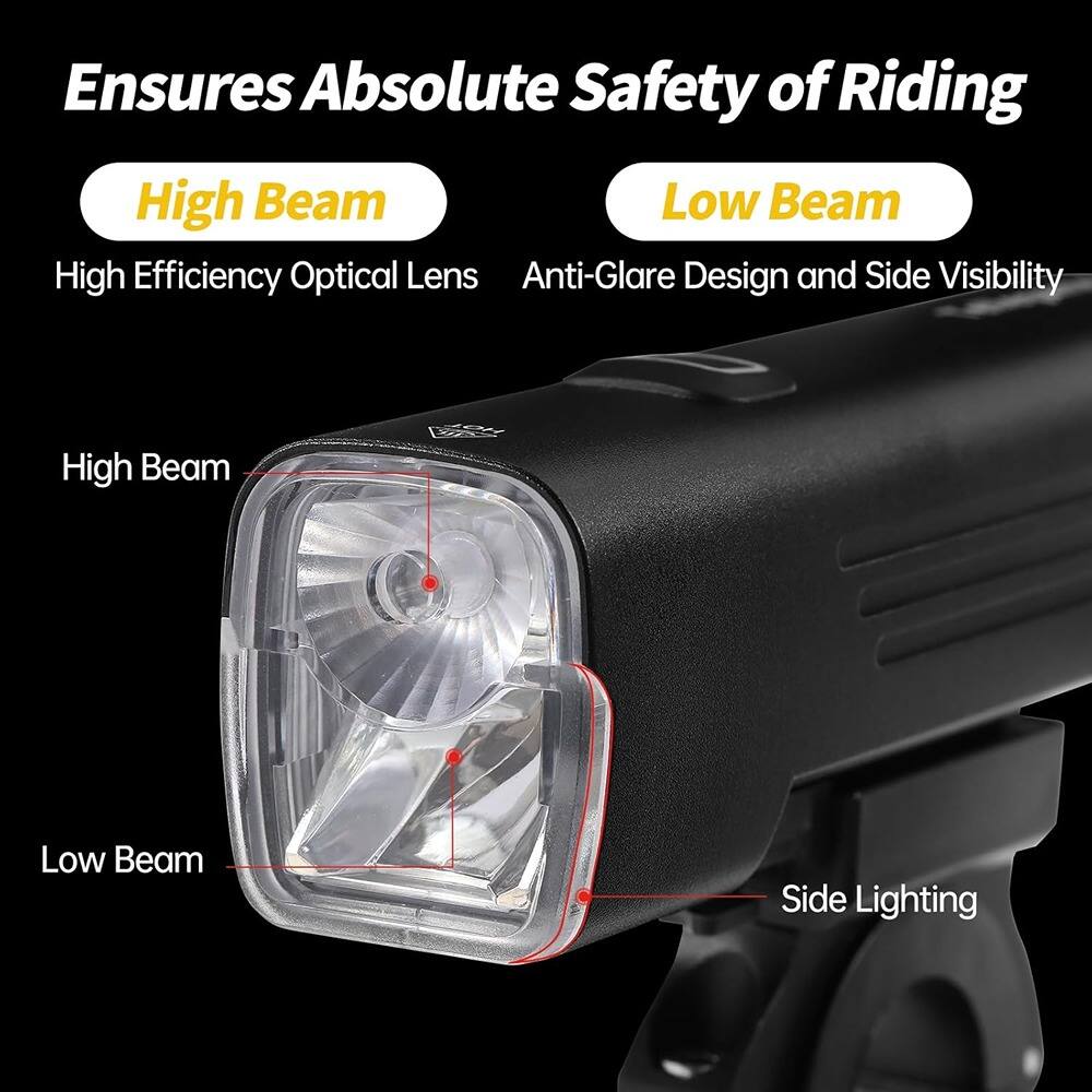 Ensures Absolute Safety of Riding

High Beam
- High Efficiency Optical Lens

Low Beam
- Anti-Glare Design and Side Visibility

High Beam
Low Beam
Side Lighting