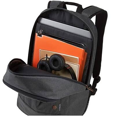 Alt View 3. Case Logic - Case Logic ERA Laptop Backpack, Medium, Black (12651668) - Black.